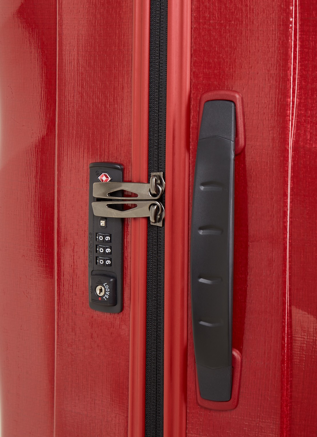Samsonite C-Lite spinner 86 cm - detail 5 steenrood