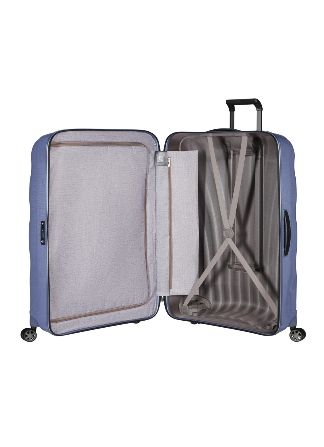 Samsonite C-Lite spinner 86 cm - detail 4 lavendel