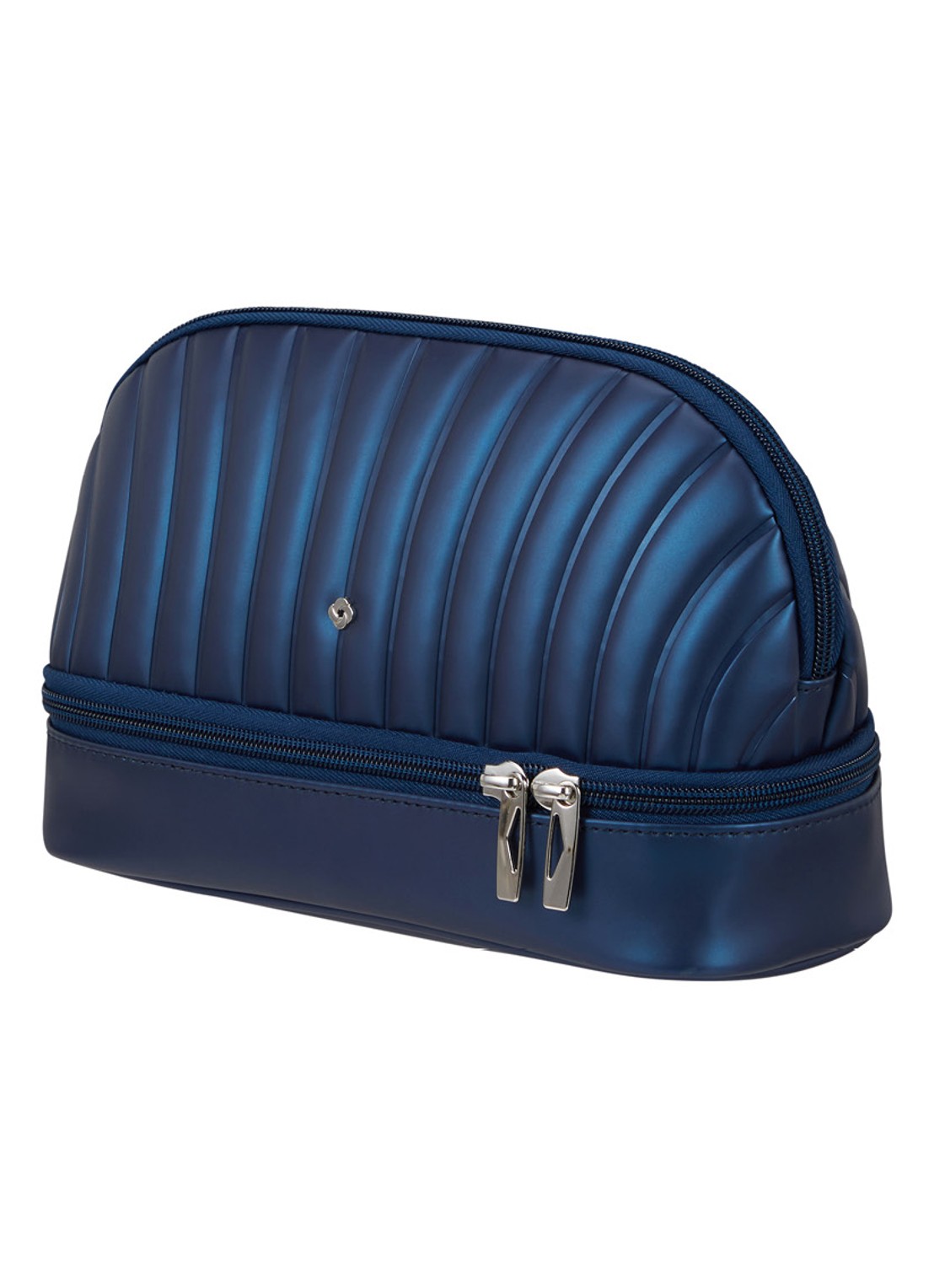 Samsonite C-Lite toilettas  - voorkant donkerblauw