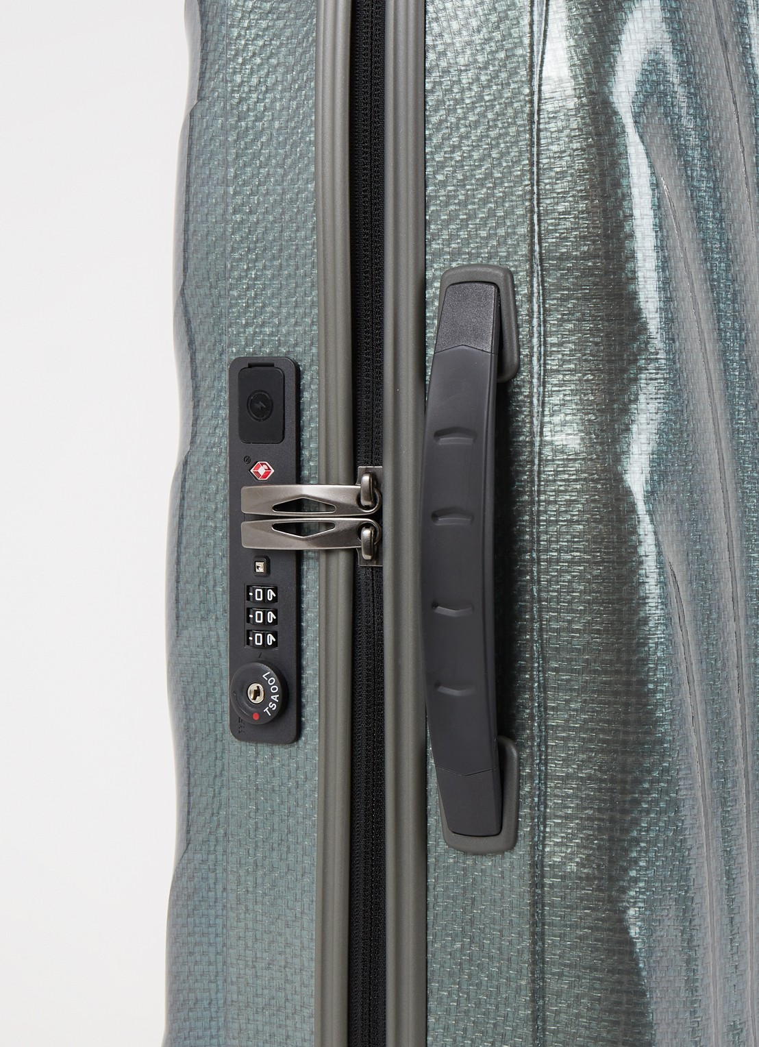 Samsonite C-Lite uitbreidbare spinner met USB-poort 55 cm - detail 3 groen