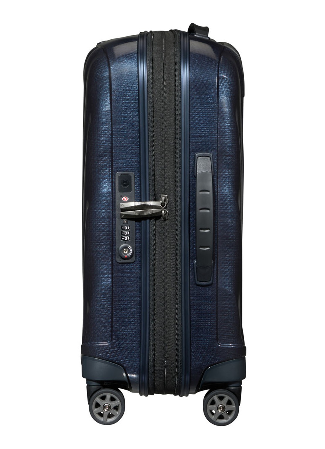 Samsonite C-Lite uitbreidbare spinner met USB-poort 55 cm - detail 3 donkerblauw