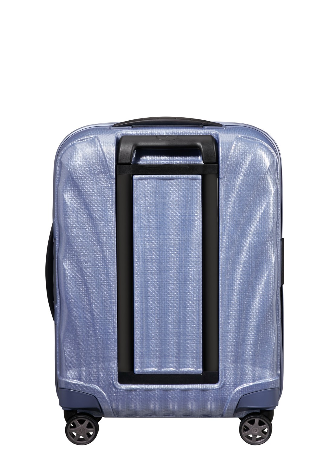 Samsonite C-Lite vergrootbare spinner 55 cm - achterkant lavendel