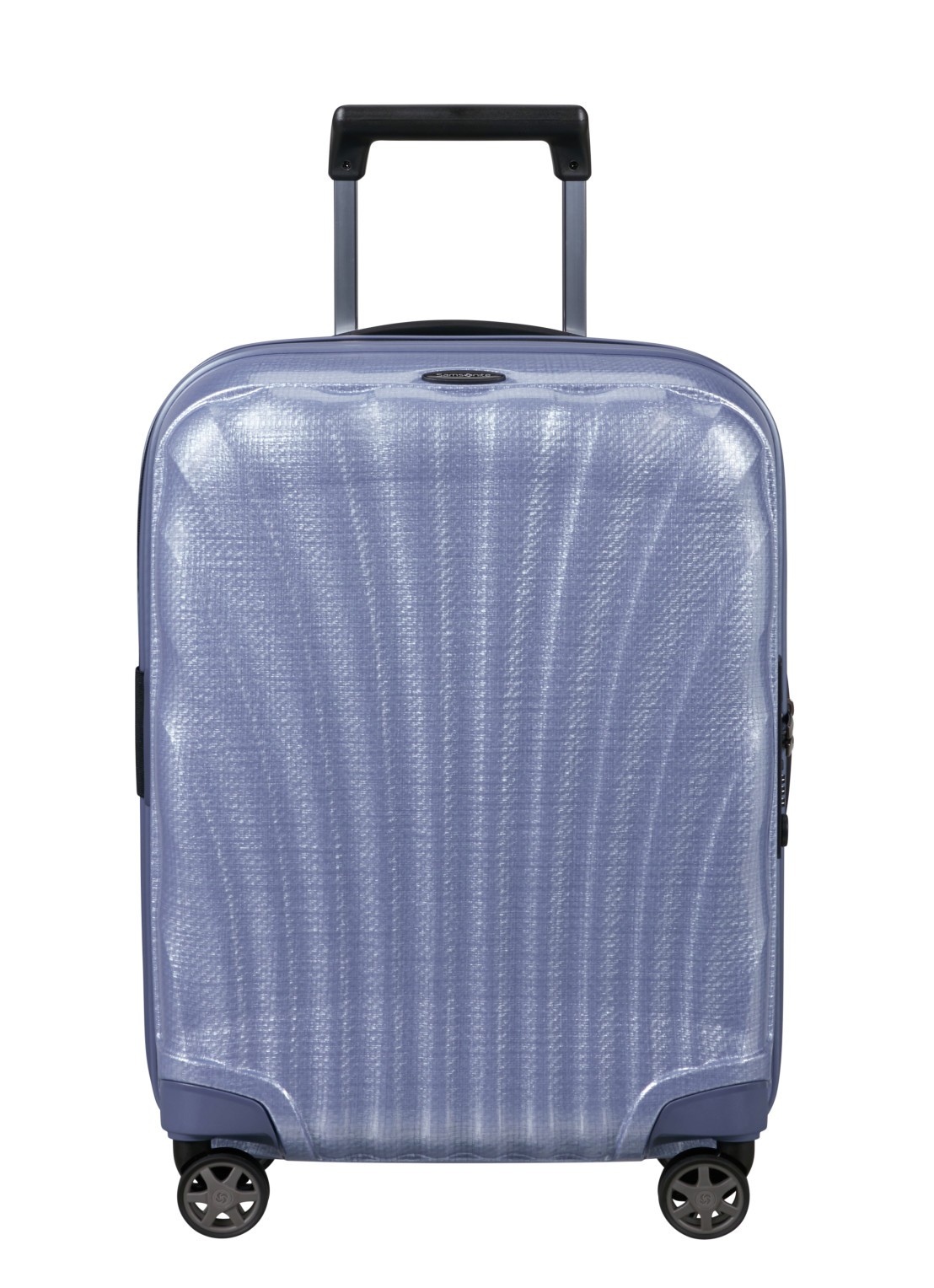 Samsonite C-Lite vergrootbare spinner 55 cm - voorkant 3 lavendel