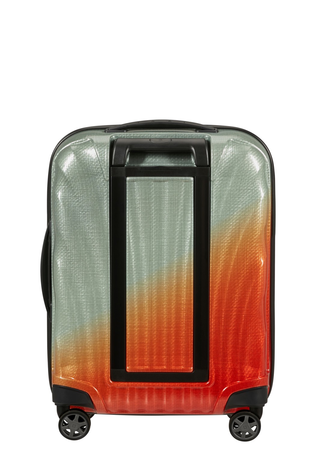 Samsonite C-Lite vergrootbare spinner 55 cm - detail orange