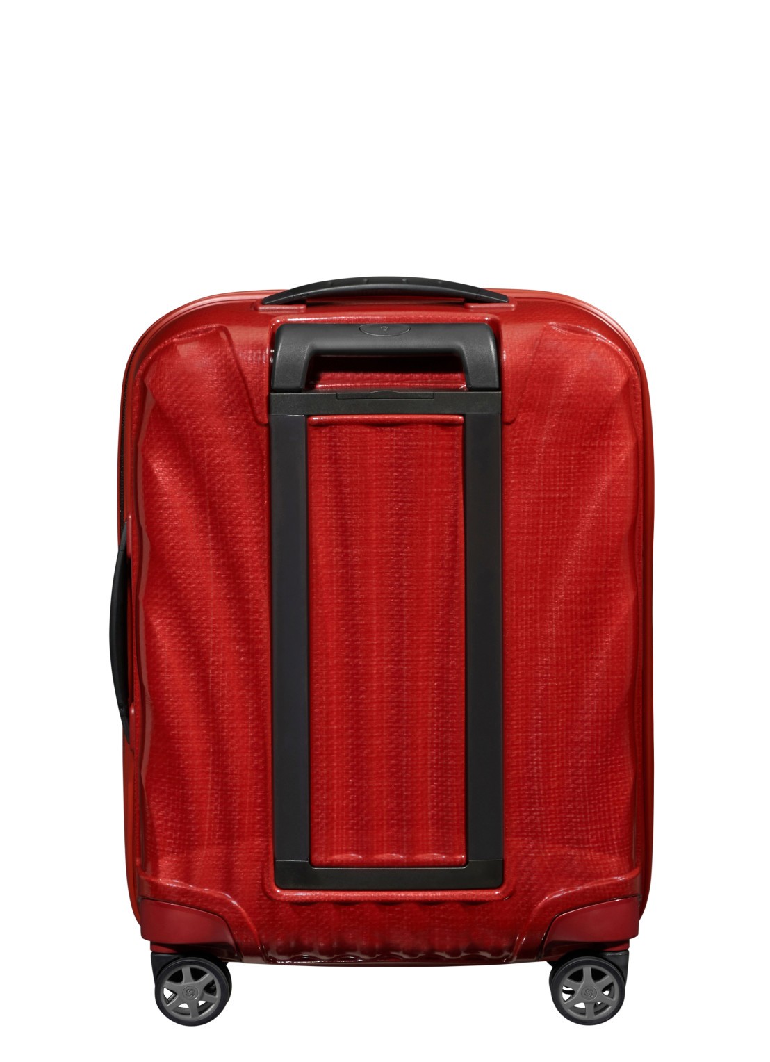 Samsonite C-Lite vergrootbare spinner 55 cm - achterkant 2 rood