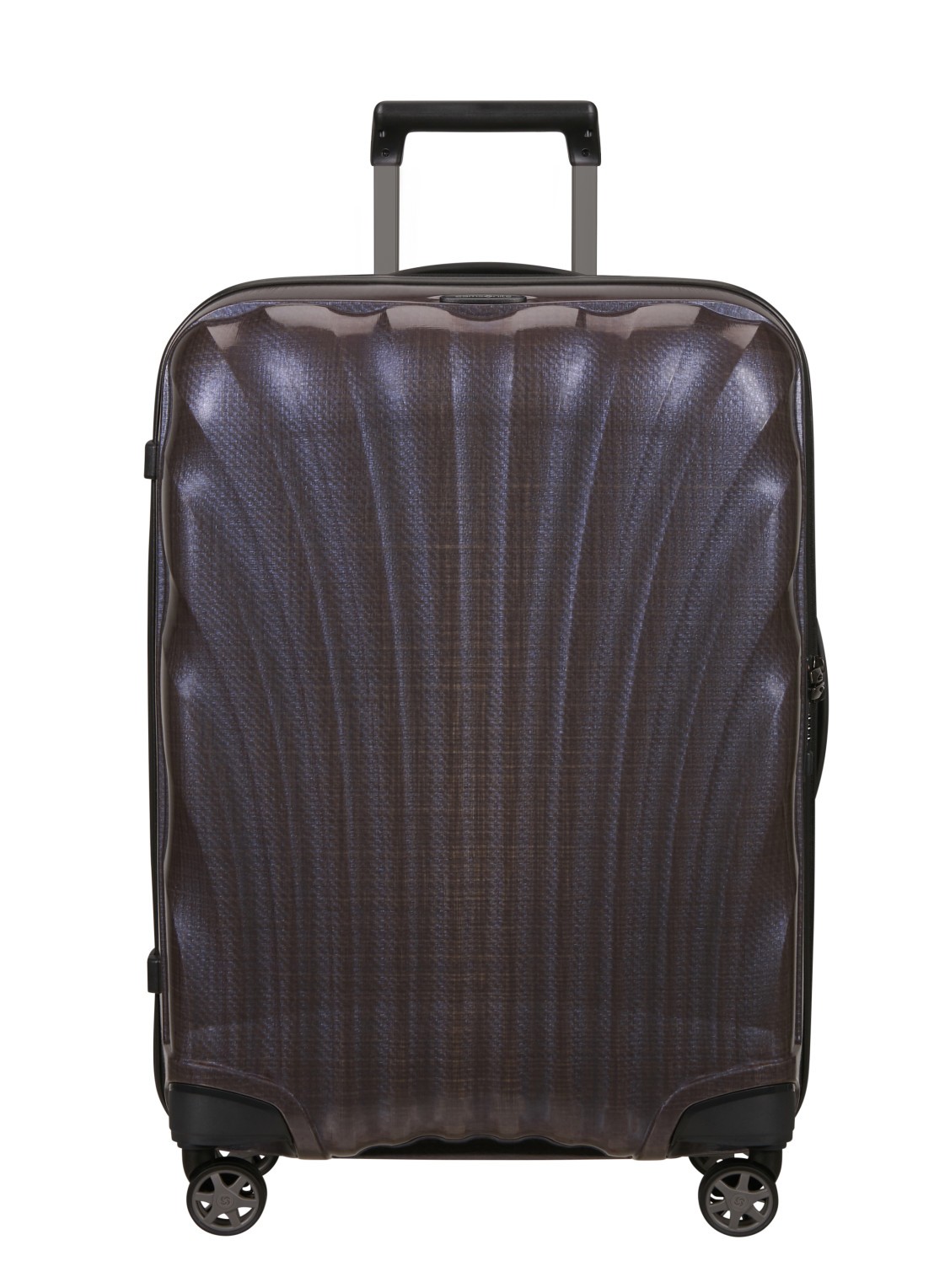 Samsonite C-Lite vergrootbare spinner 69 cm - voorkant aubergine