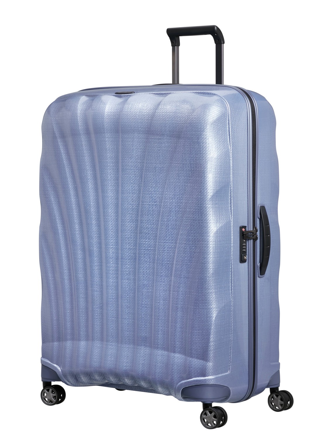 Samsonite C-Lite vergrootbare spinner 81 cm - voorkant 3 lavendel