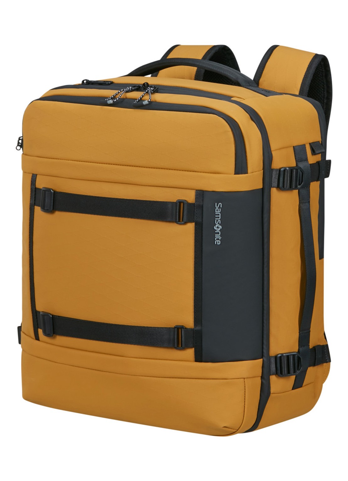 Samsonite Cabin Pack rugzak - voorkant 2 mosterd