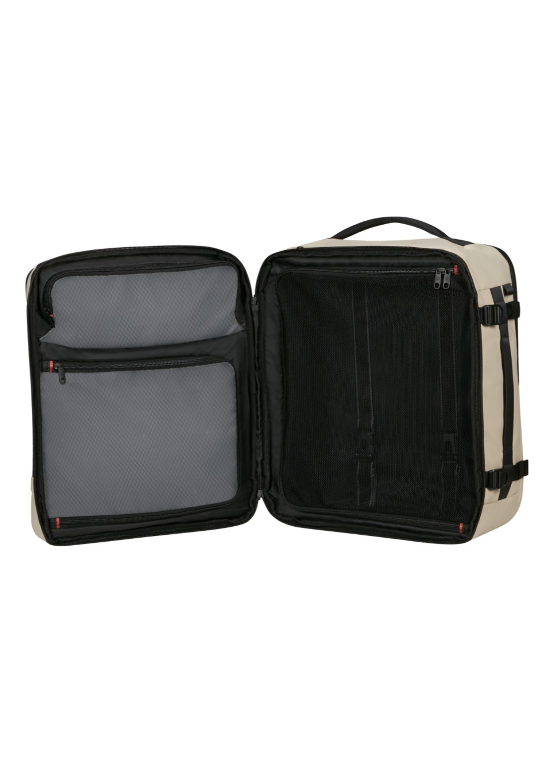 Samsonite Cabin Pack rugzak - achterkant 4 zand