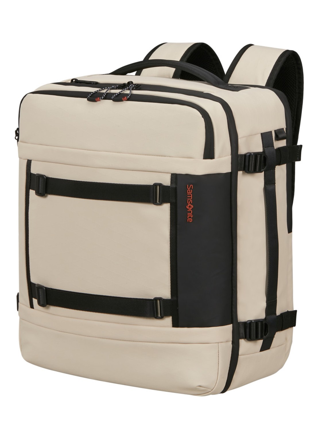 Samsonite Cabin Pack rugzak - voorkant 2 zand