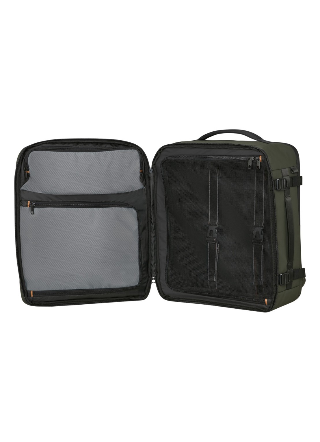 Samsonite Cabin Pack rugzak - achterkant legergroen