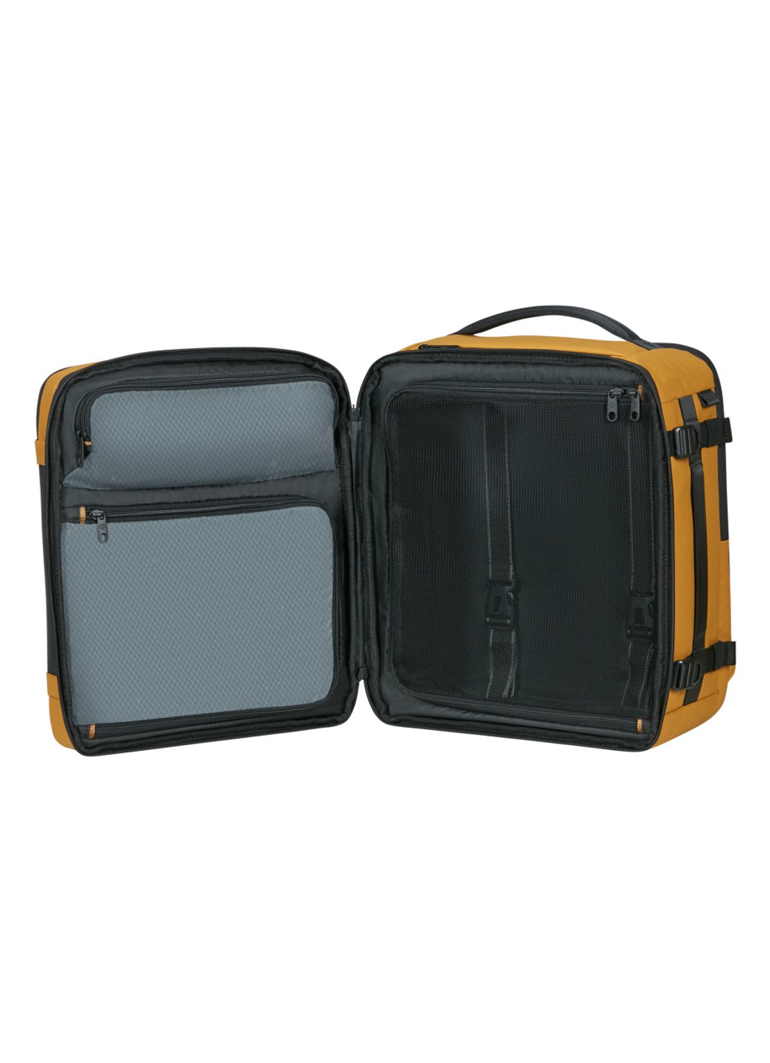 Samsonite Cabin Pack S rugzak - achterkant 4 geel