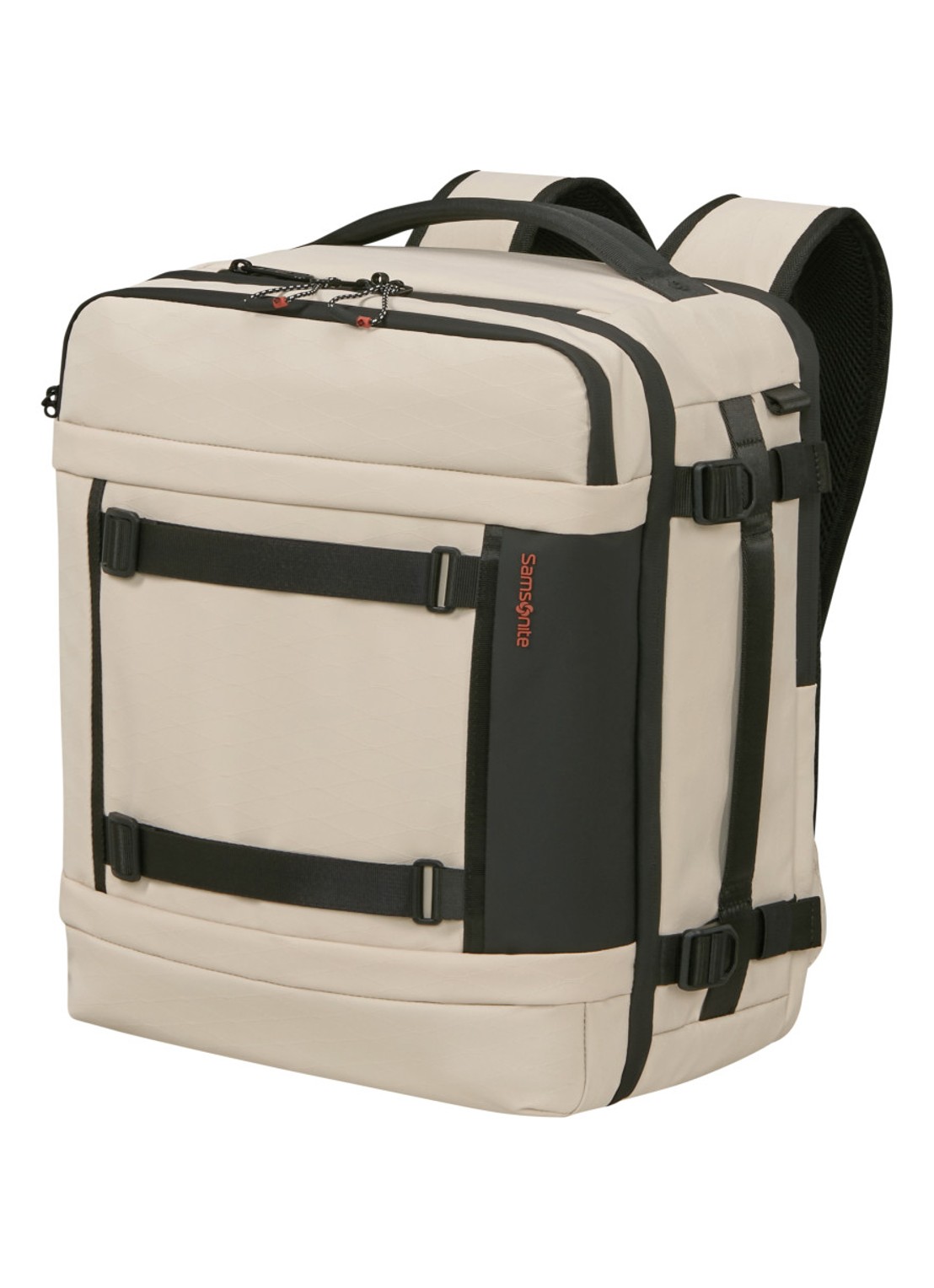 Samsonite Cabin Pack S rugzak - voorkant 4 zand