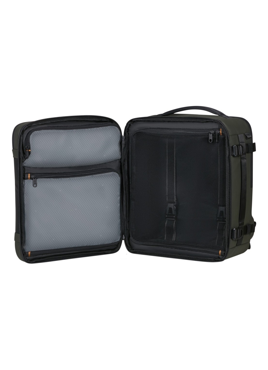 Samsonite Cabin Pack S rugzak - achterkant 4 mosgroen