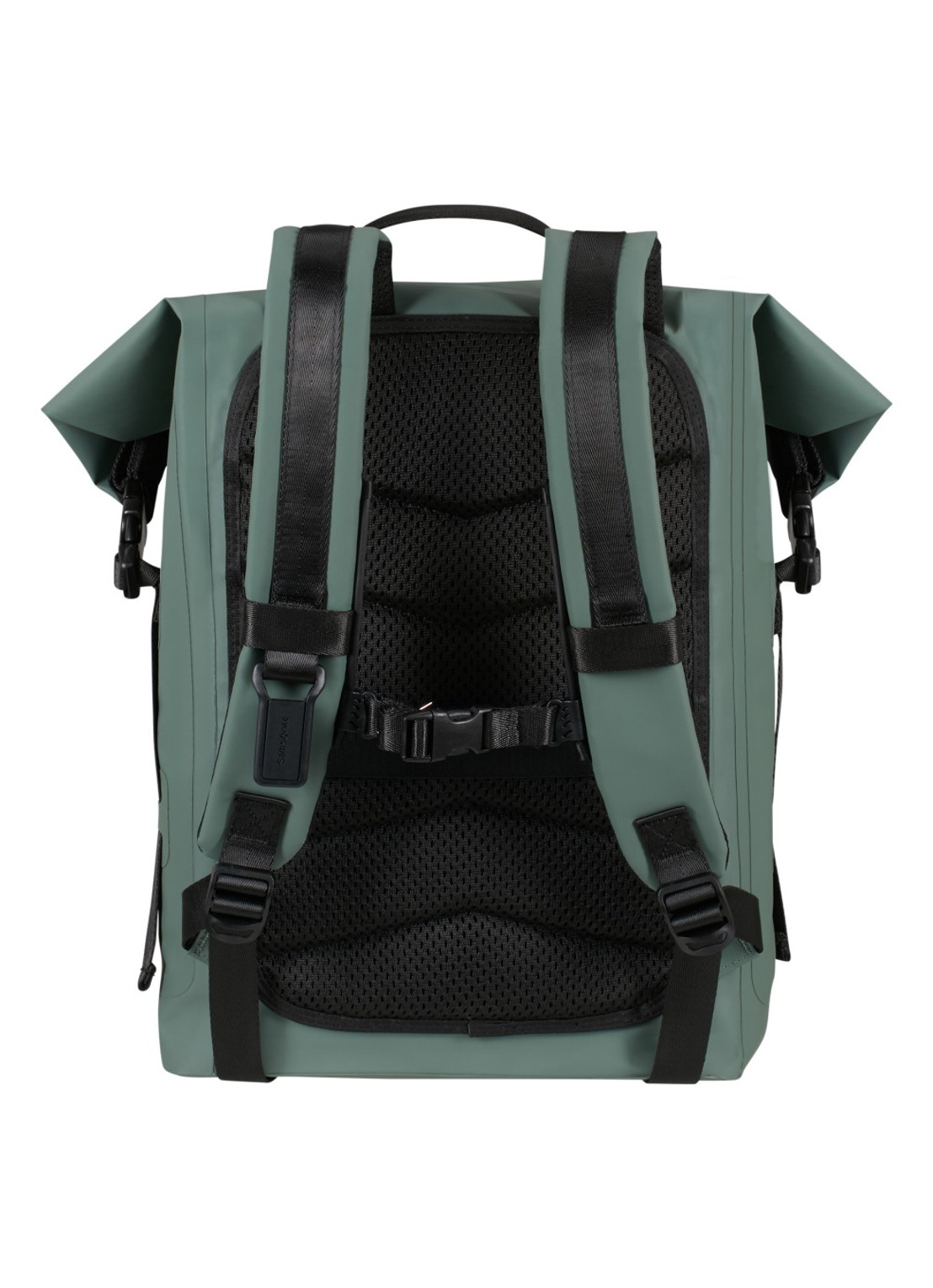 Samsonite Coatify Biz rugzak met 15.6 inch laptopvak - achterkant green