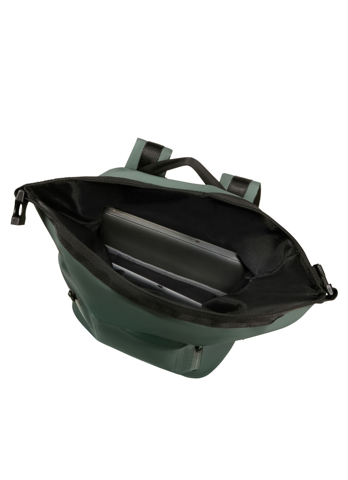 Samsonite Coatify Biz rugzak met 15.6 inch laptopvak - detail 4 green