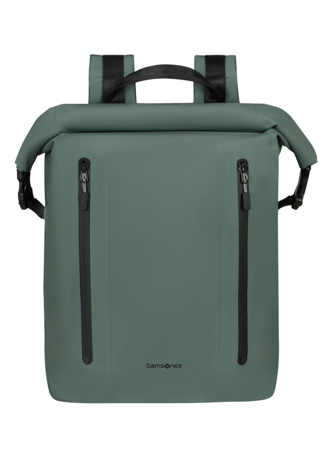 Samsonite Coatify Biz rugzak met 15.6 inch laptopvak - voorkant 2 green