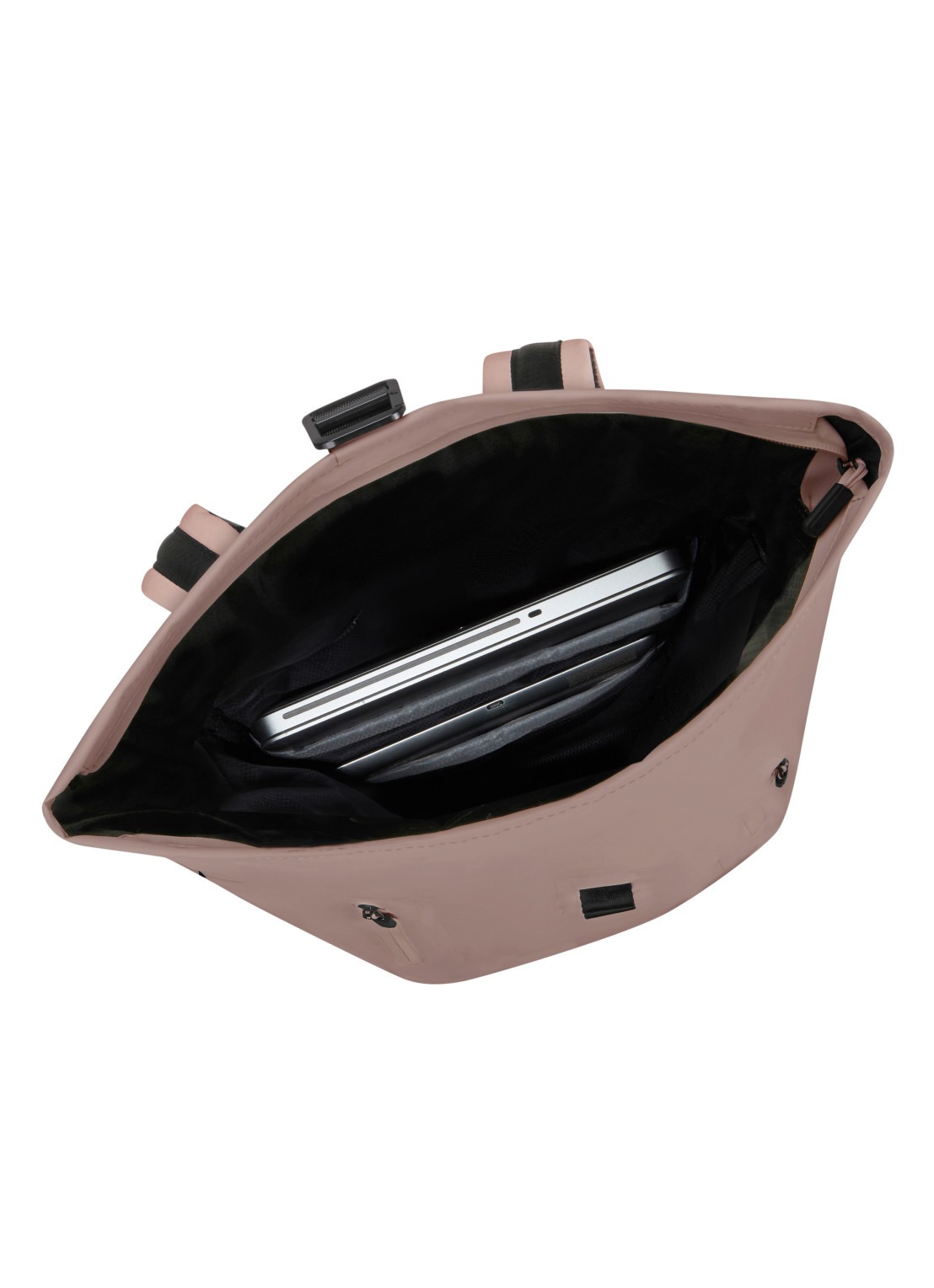 Samsonite Coatify rolltop rugzak met 15,6 inch laptopvak - detail 4 roze