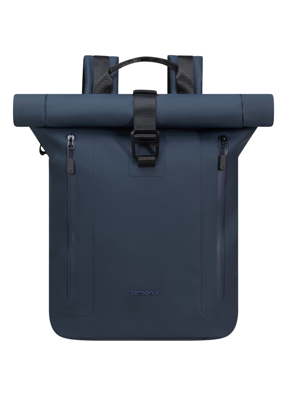 Samsonite Coatify rugzak met 14,1 inch laptopvak - voorkant 2 donkerblauw