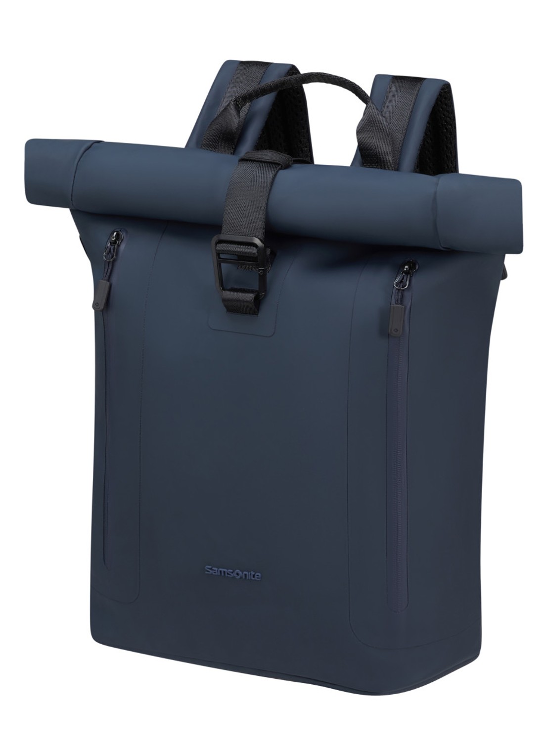 Samsonite Coatify rugzak met 14,1 inch laptopvak - voorkant 3 donkerblauw
