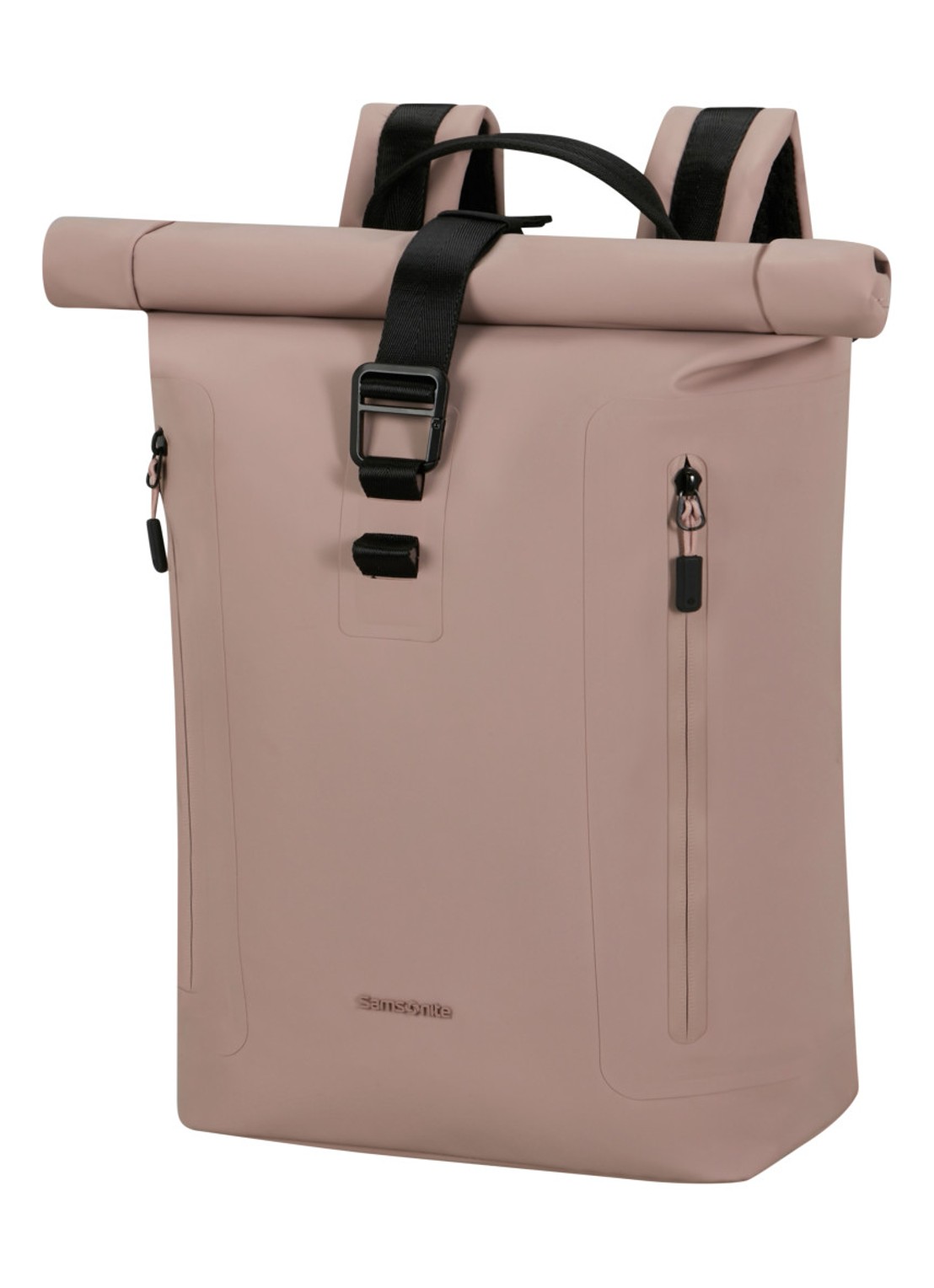 Samsonite Coatify rugzak met 14,1 inch laptopvak - voorkant 3 oudroze