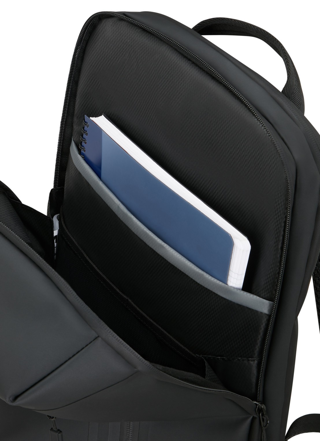 Samsonite Coatify rugzak met 15,6 inch laptopvak - detail zwart