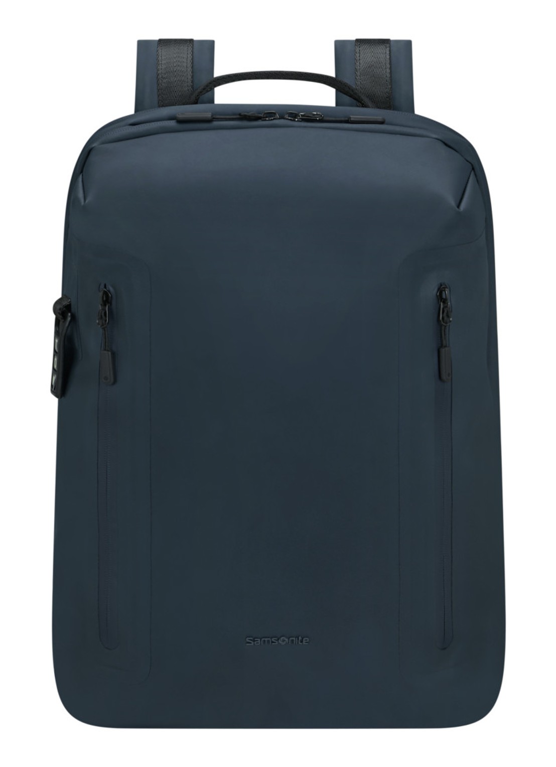 Samsonite Coatify rugzak met  15,6 inch laptopvak - voorkant 2 donkerblauw