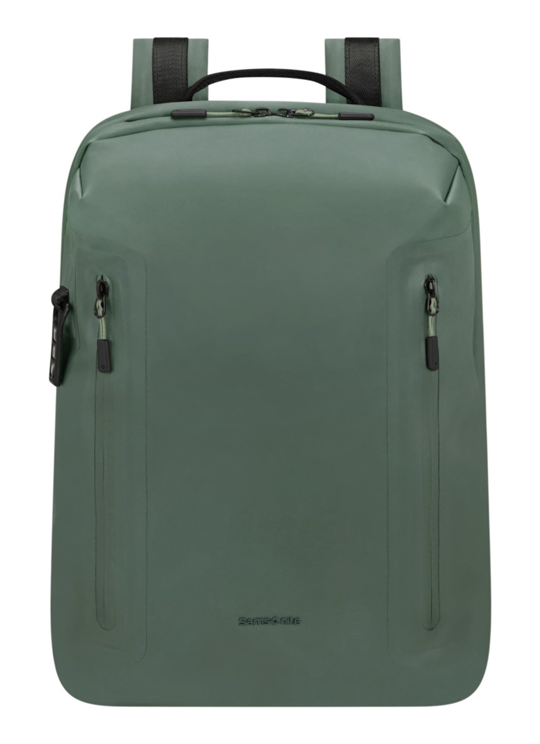 Samsonite Coatify rugzak met 15,6 inch laptopvak - voorkant olijfgroen