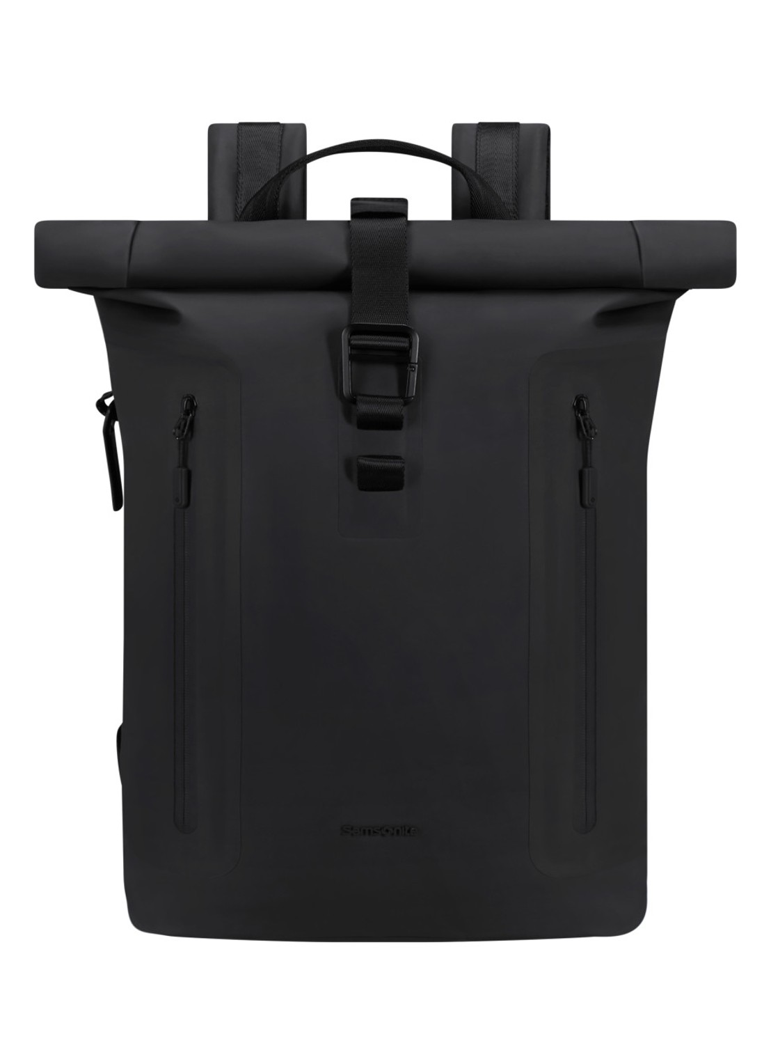 Samsonite Coatify rugzak met  15,6 inch laptopvak - voorkant 2 zwart