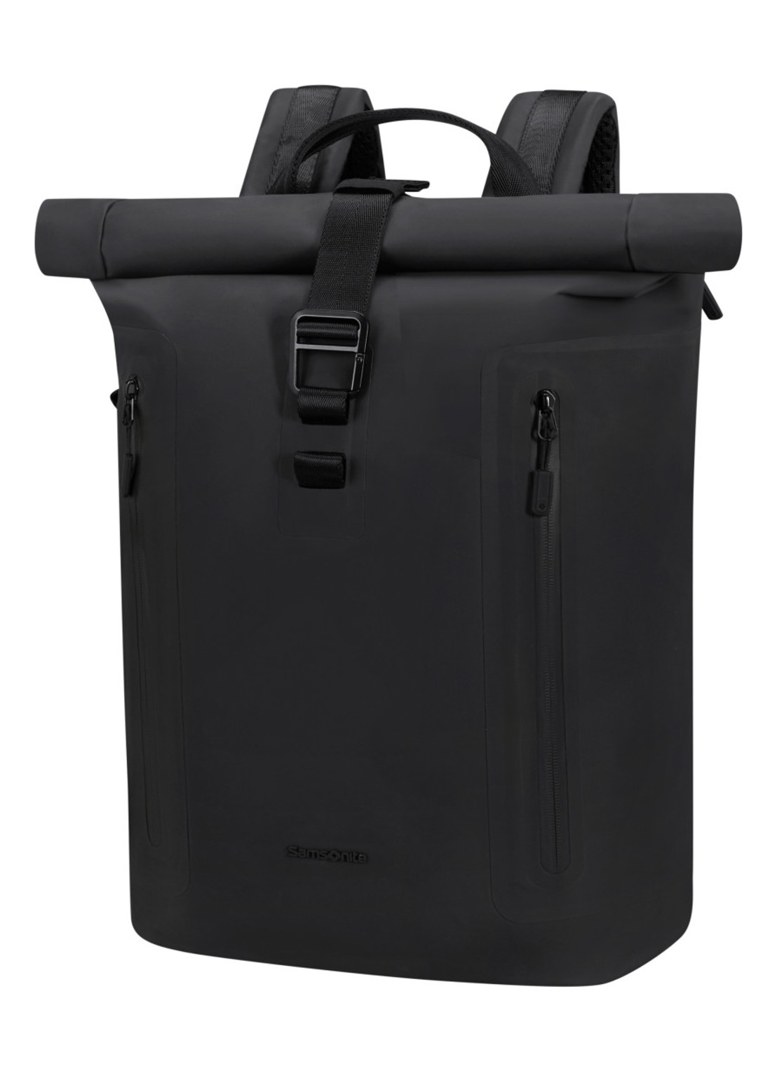 Samsonite Coatify rugzak met  15,6 inch laptopvak - voorkant 3 zwart