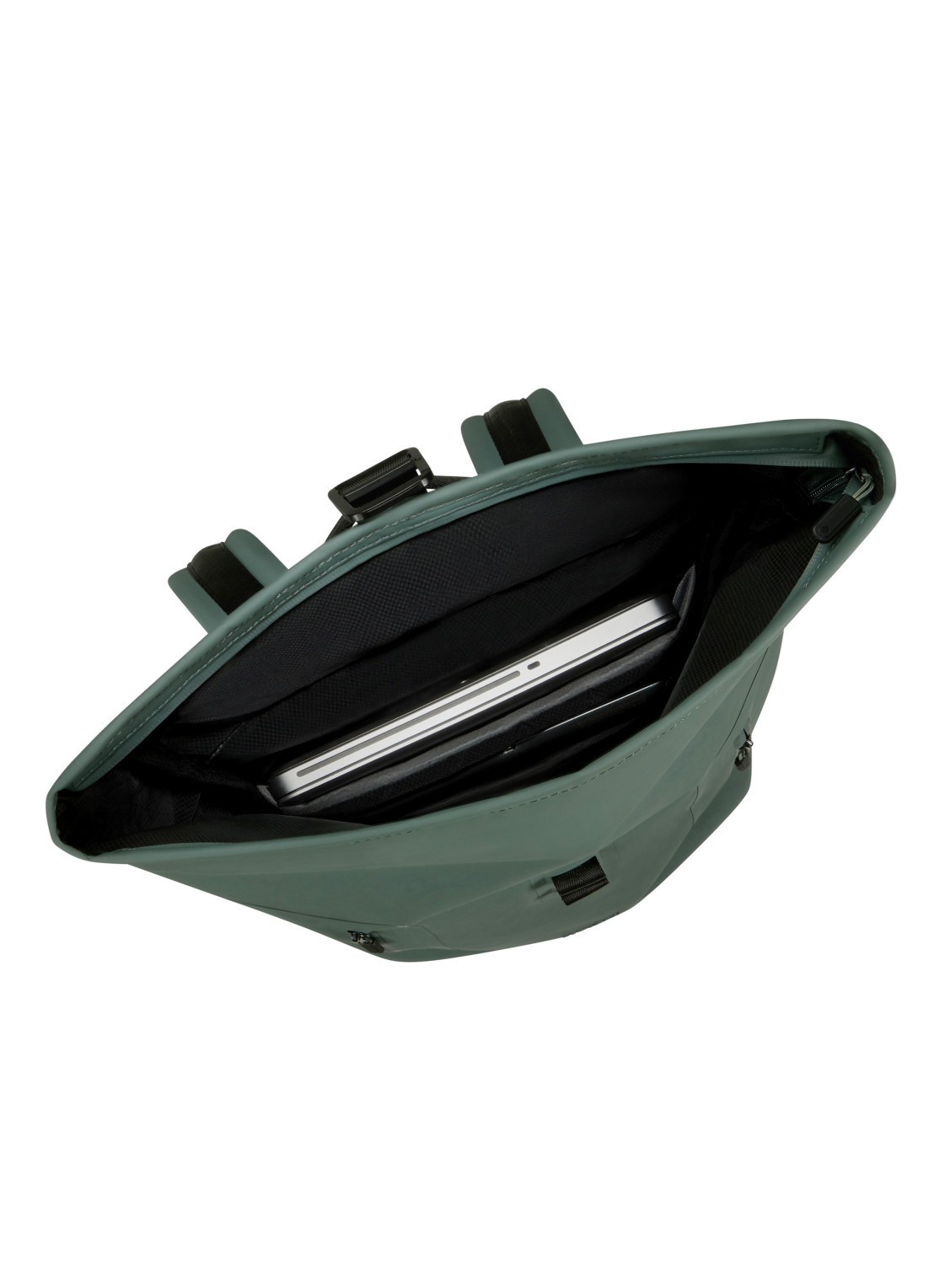 Samsonite Coatify rugzak met  15,6 inch laptopvak - detail 3 olijfgroen
