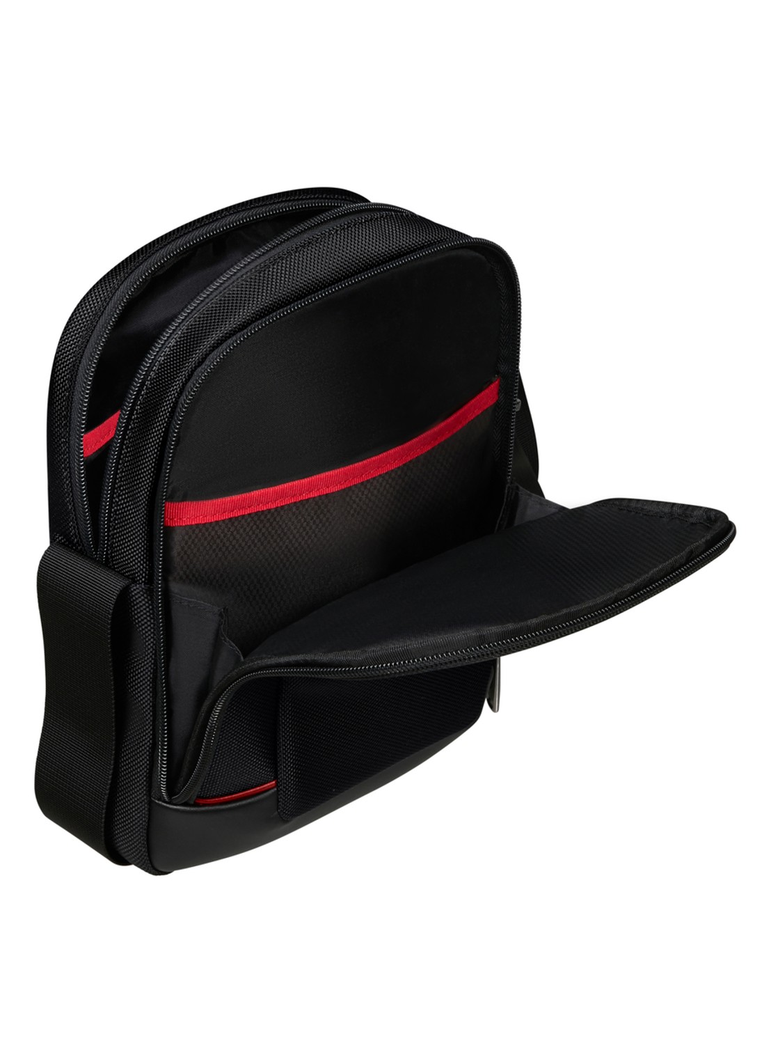 Samsonite Crossbodytas met logo  - achterkant 4 zwart