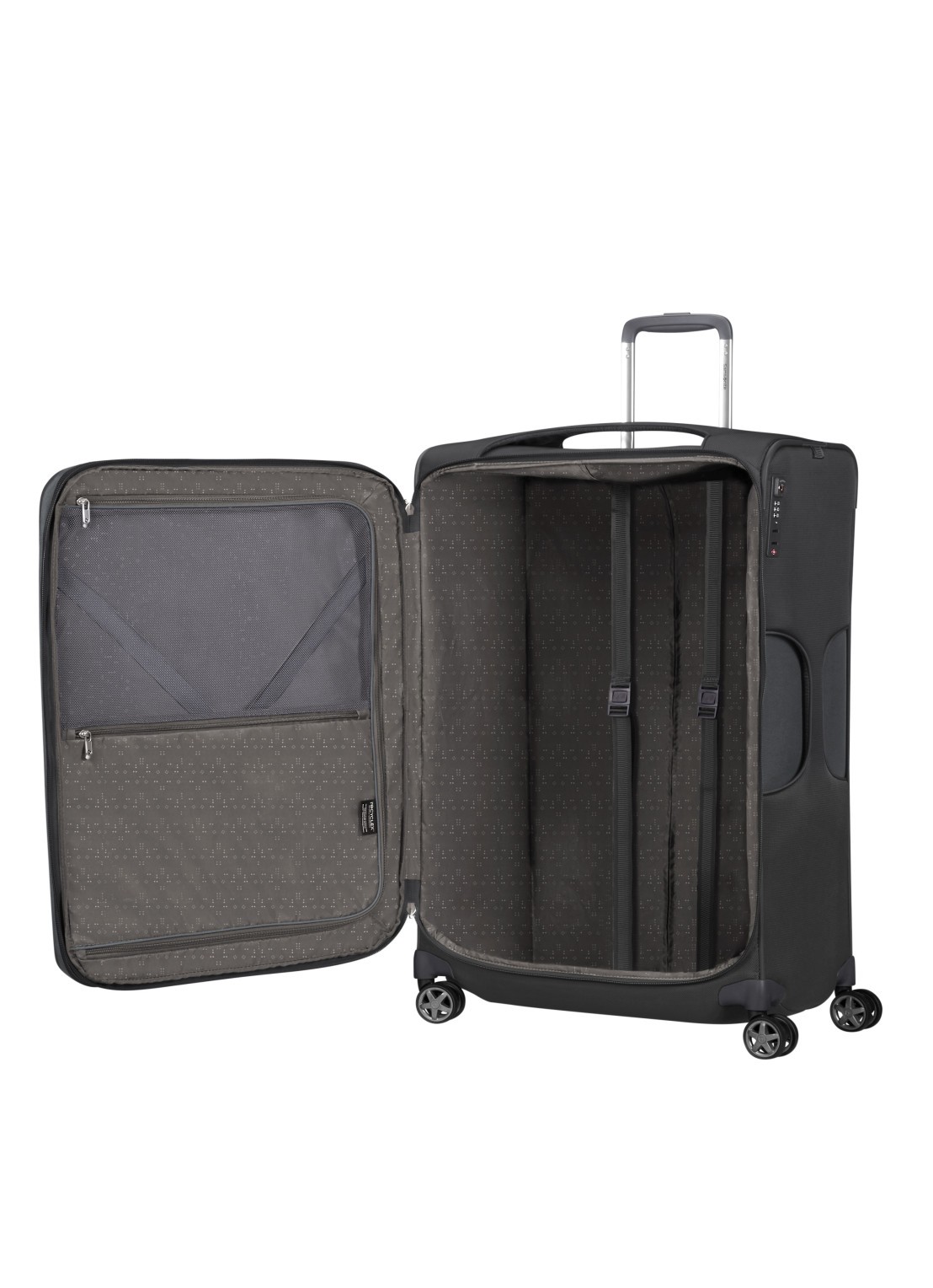 Samsonite D'Lite spinner 78 cm - voorkant 2 steenrood