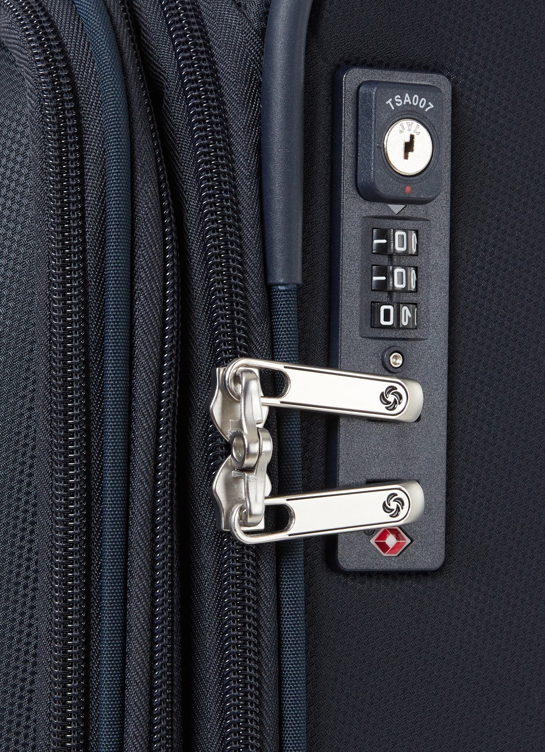 Samsonite D'Lite spinner 78 cm - detail 4 donkerblauw