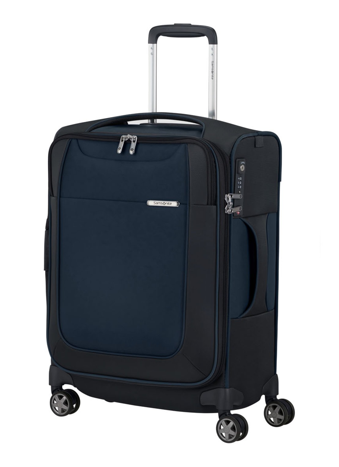 Samsonite D'Lite uitbreidbare spinner 55 cm - detail 3 donkerblauw