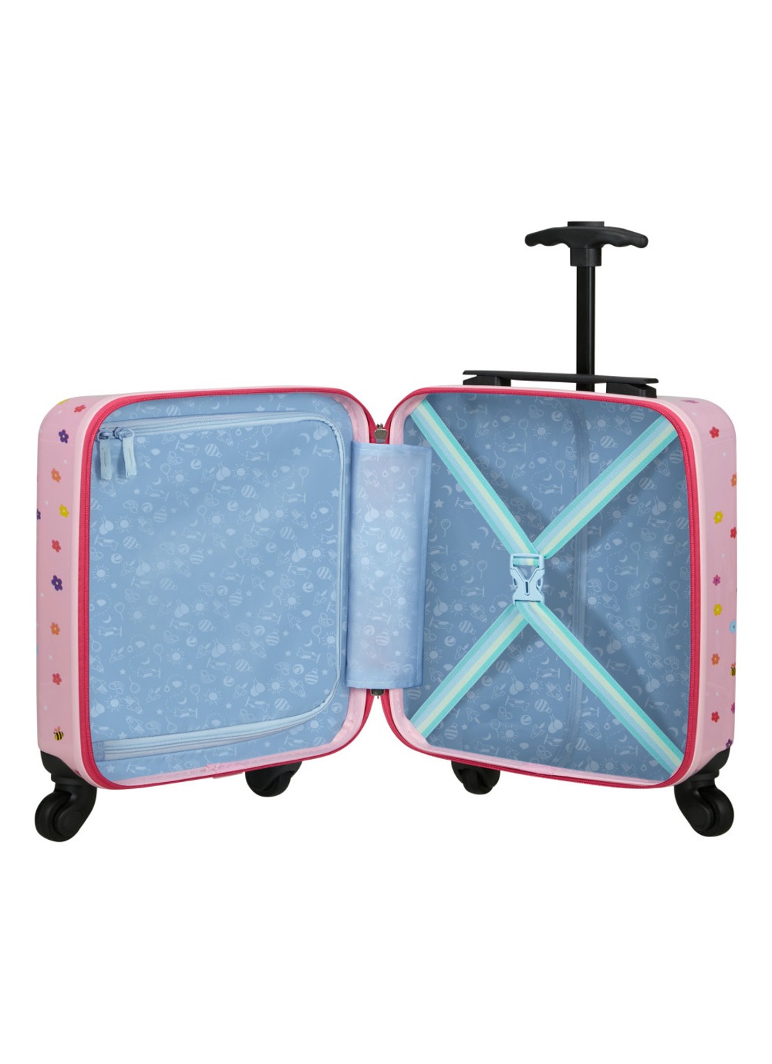 Samsonite Daydream Disney spinner 45 cm - achterkant 2 lichtroze