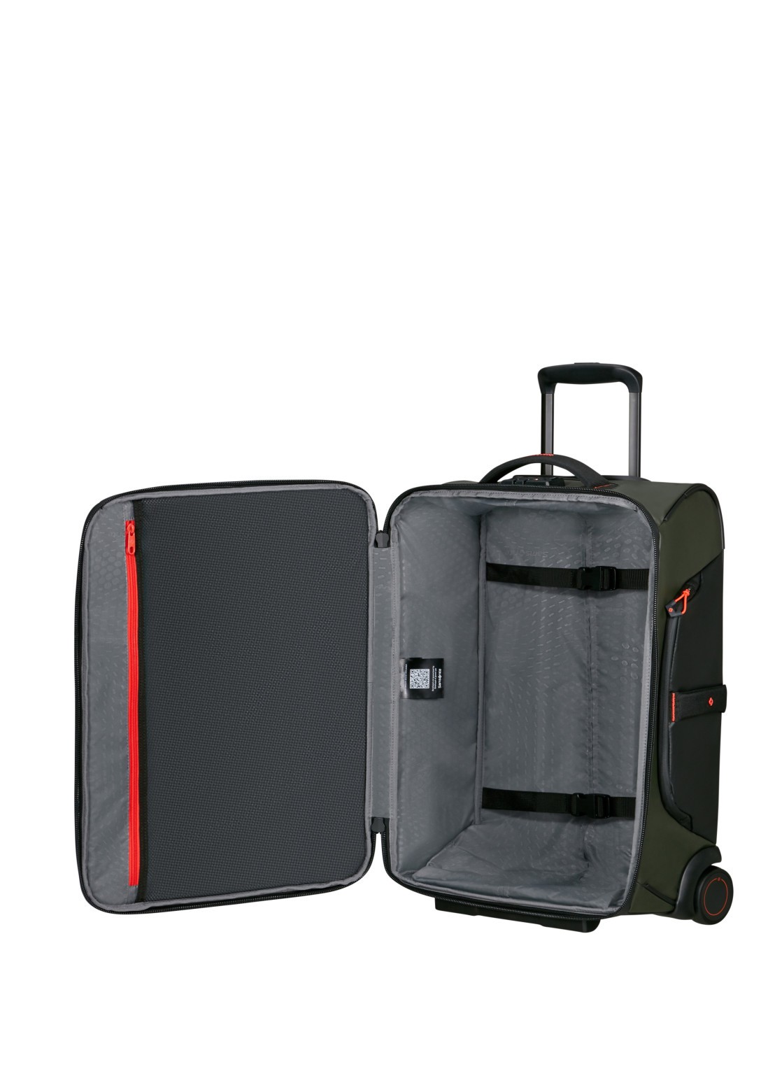 Samsonite diver duffle trolley 55 cm - voorkant 3 climbing ivy
