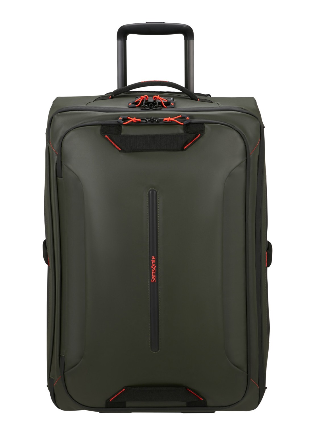 Samsonite diver duffle trolley 67 cm - voorkant climbing ivy