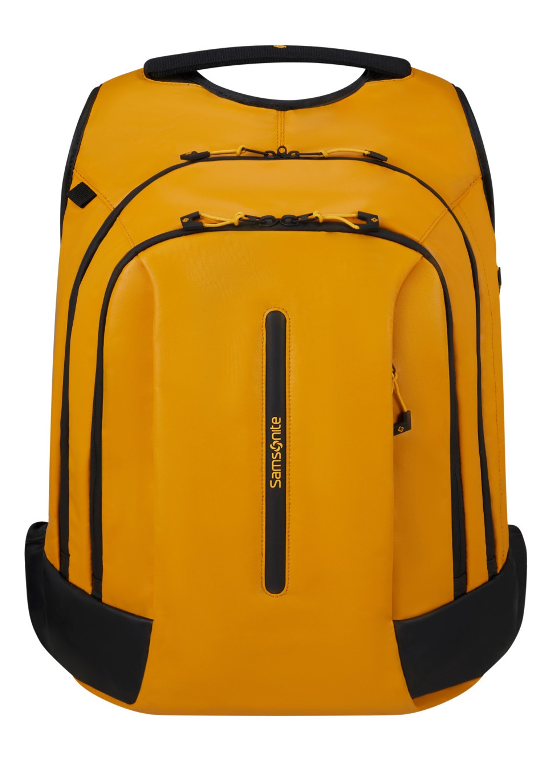 Samsonite diver L rugzak met 17,3 inch laptopvak - voorkant 2 geel