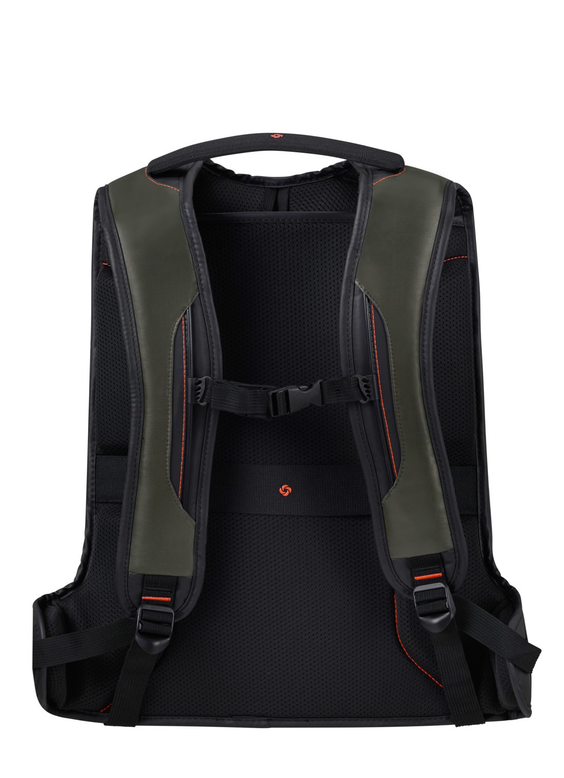 Samsonite diver L rugzak met 17,3 inch laptopvak - achterkant groen