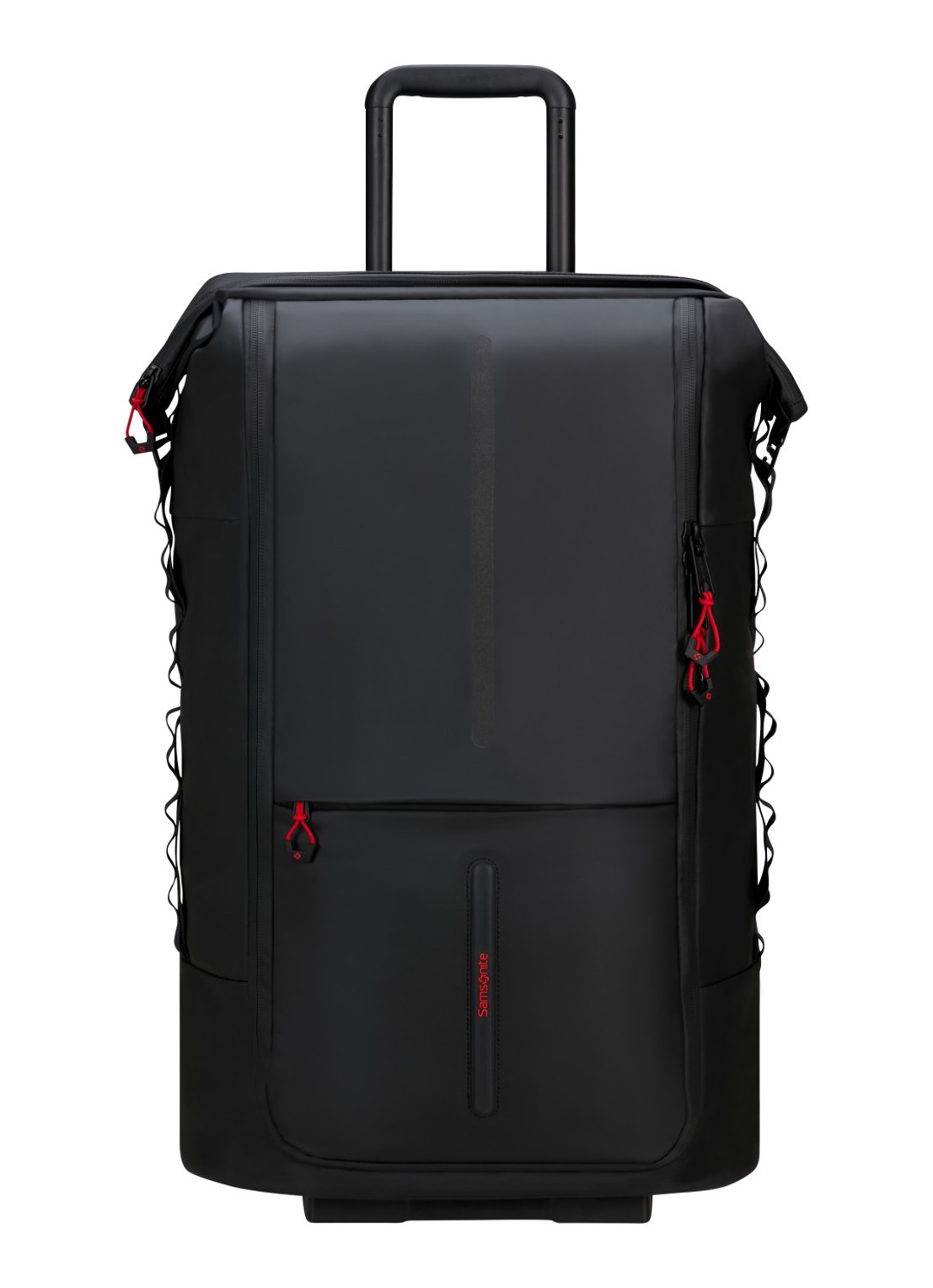 Samsonite diver laptoptrolley 82 cm - voorkant 2 zwart