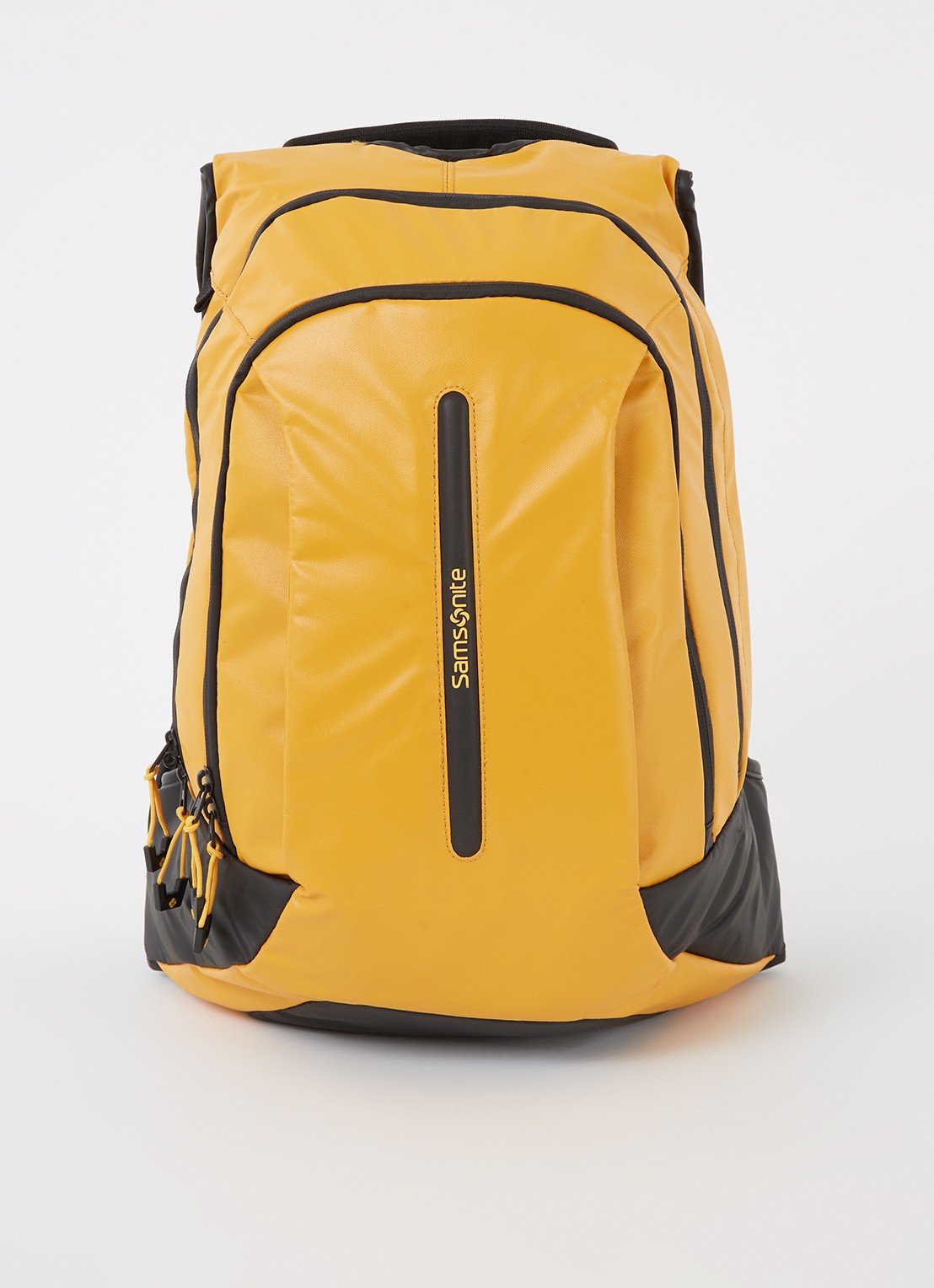 Samsonite diver M rugzak met 15 inch laptopvak - voorkant geel