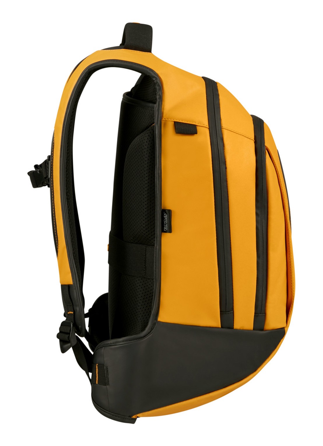 Samsonite diver M rugzak met 15 inch laptopvak - voorkant 2 geel