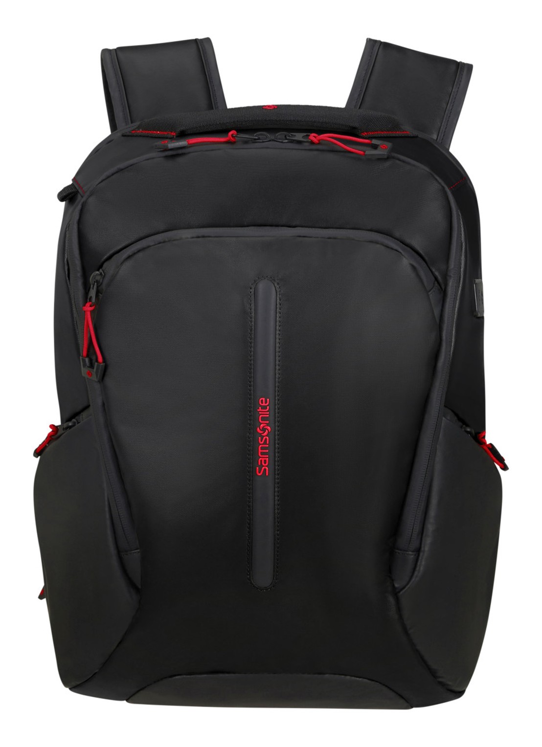 Samsonite diver M rugzak met USB poort en 15 inch laptopvak - voorkant zwart