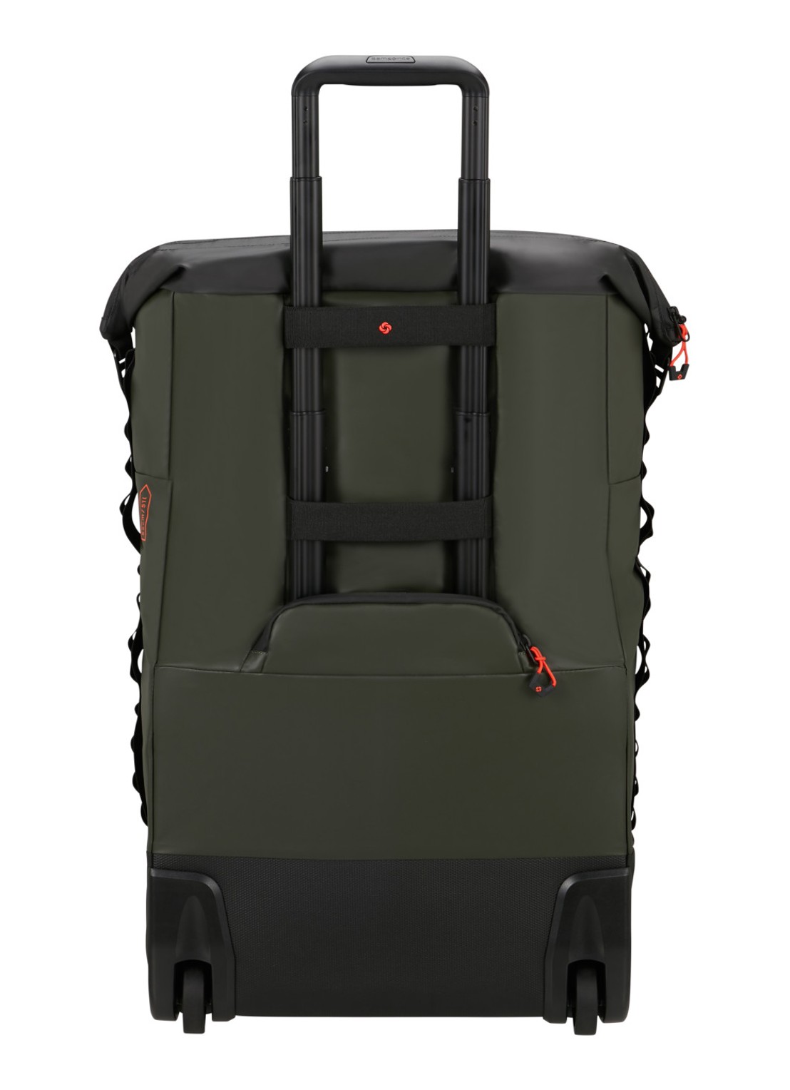 Samsonite diver opvouwbare trolley 82 cm - achterkant 4 climbing ivy