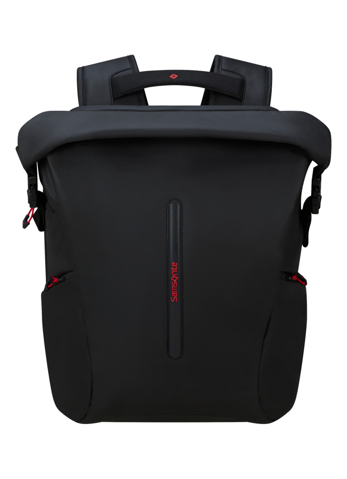 Samsonite diver Rolltop rugzak L met 17 inch laptopvak - voorkant 3 zwart