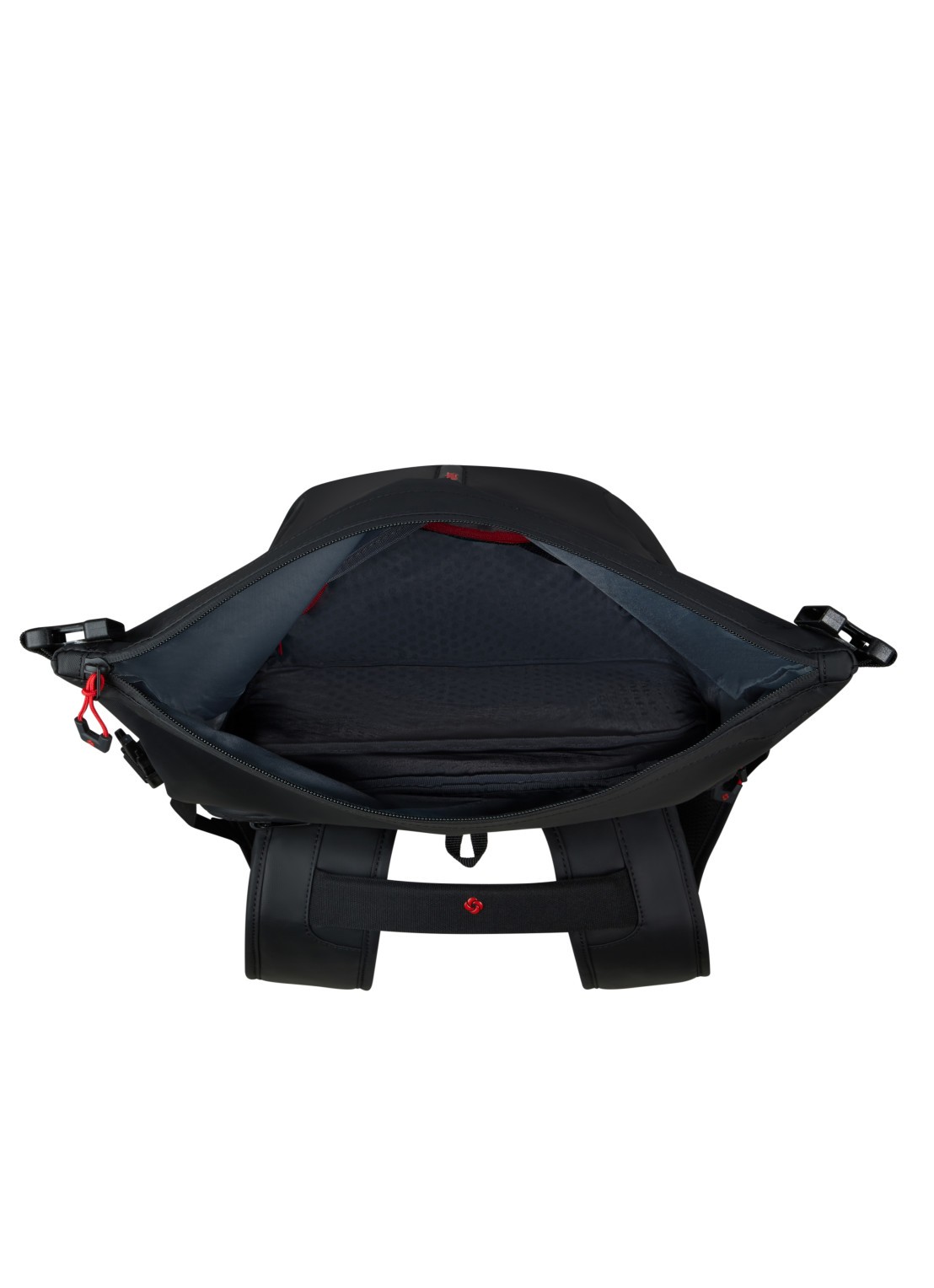 Samsonite diver Rolltop rugzak L met 17 inch laptopvak - voorkant 4 zwart