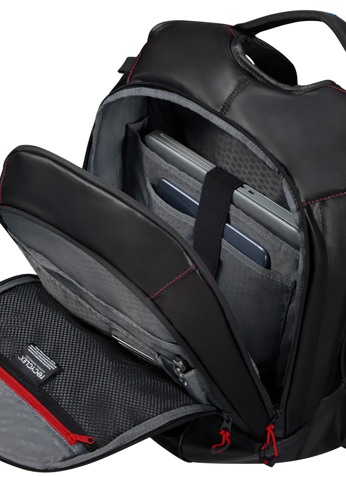 Samsonite diver rugzak met 15,6 inch laptopvak  - detail 4 zwart