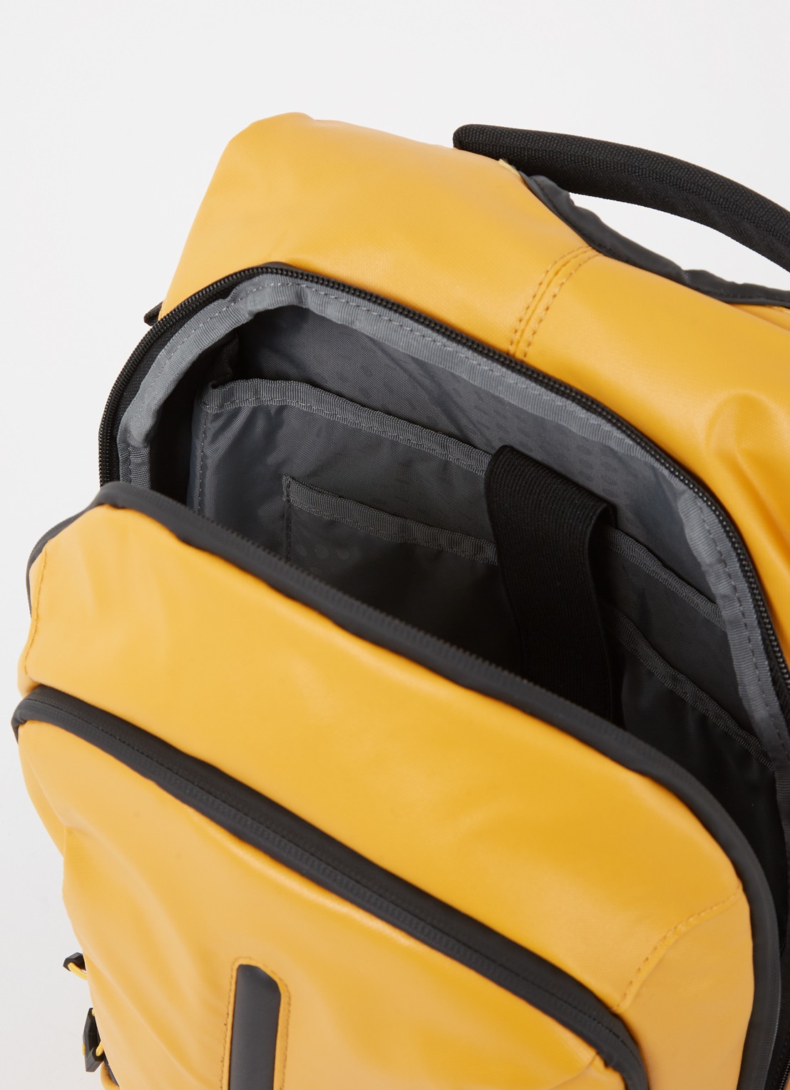 Samsonite diver rugzak met 15,6 inch laptopvak  - detail geel