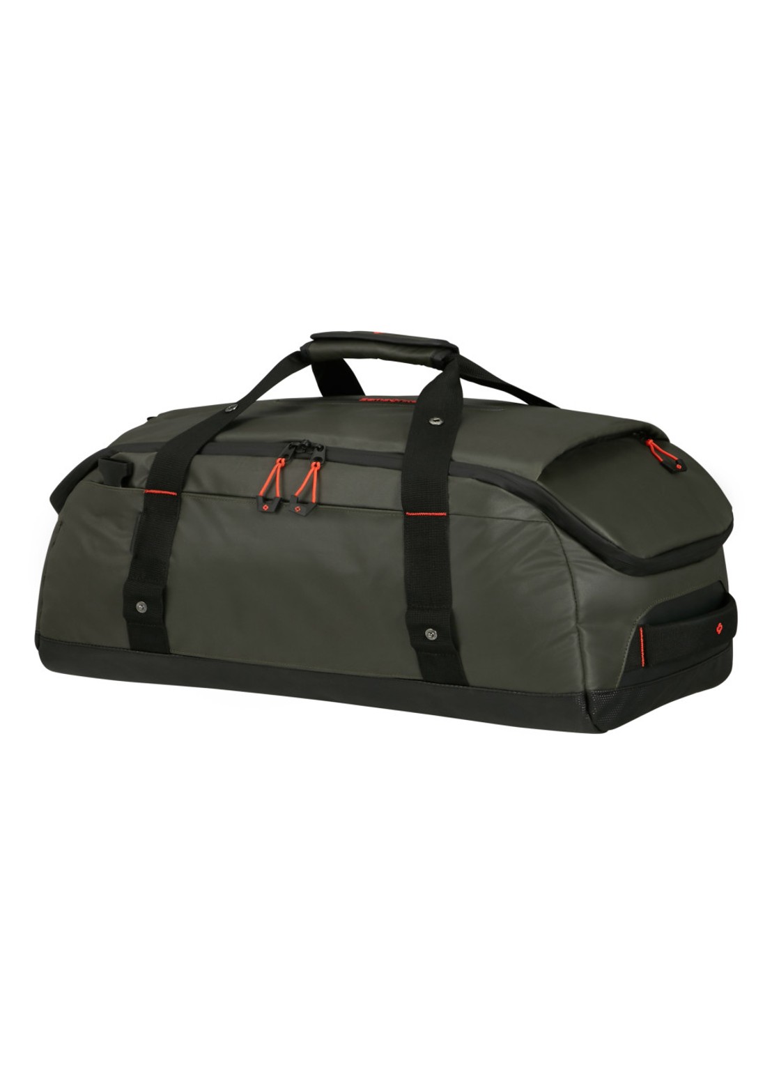 Samsonite diver S weekendtas met afneembare schouderriem - voorkant 5 climbing ivy / oranje